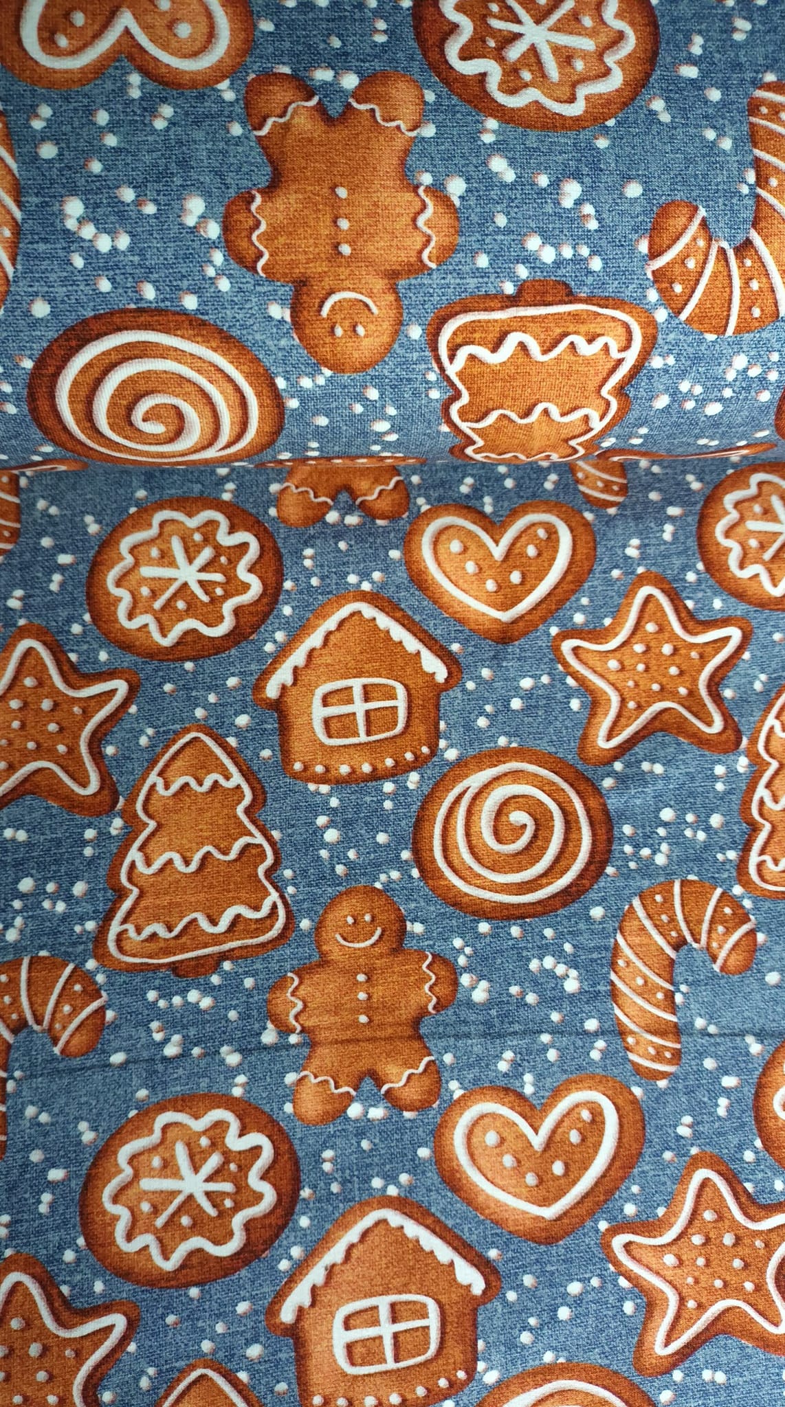 French Terry Lebkuchen - Eigendruck