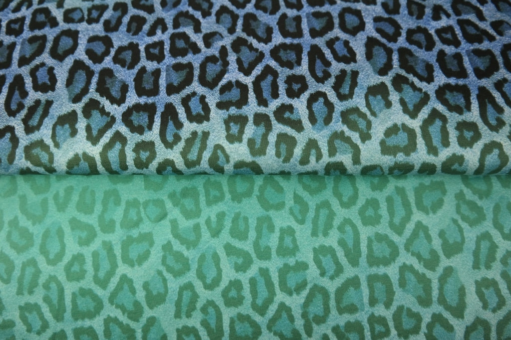 Jersey Leo Farbverlauf blau