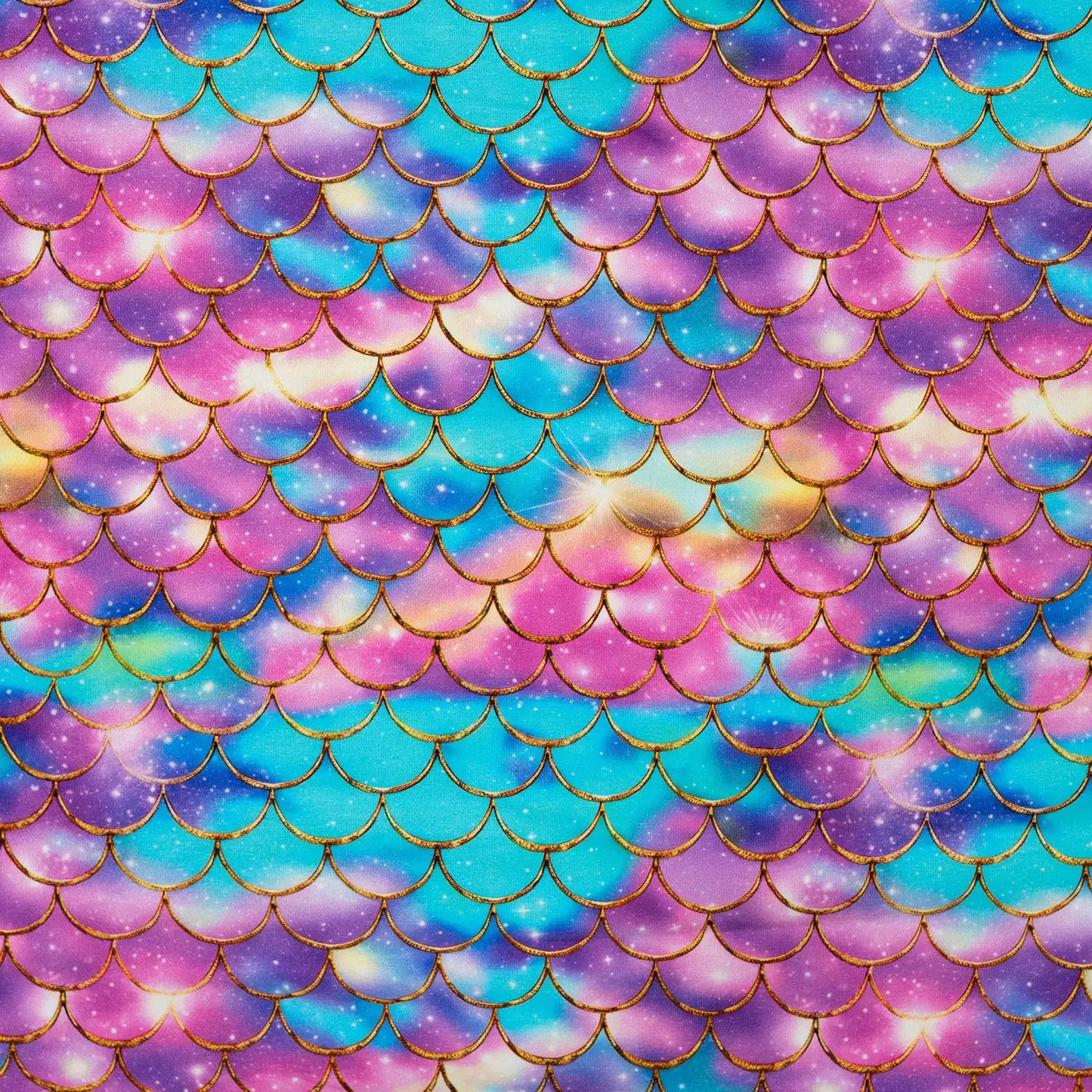 Jersey bunte Fischschuppen