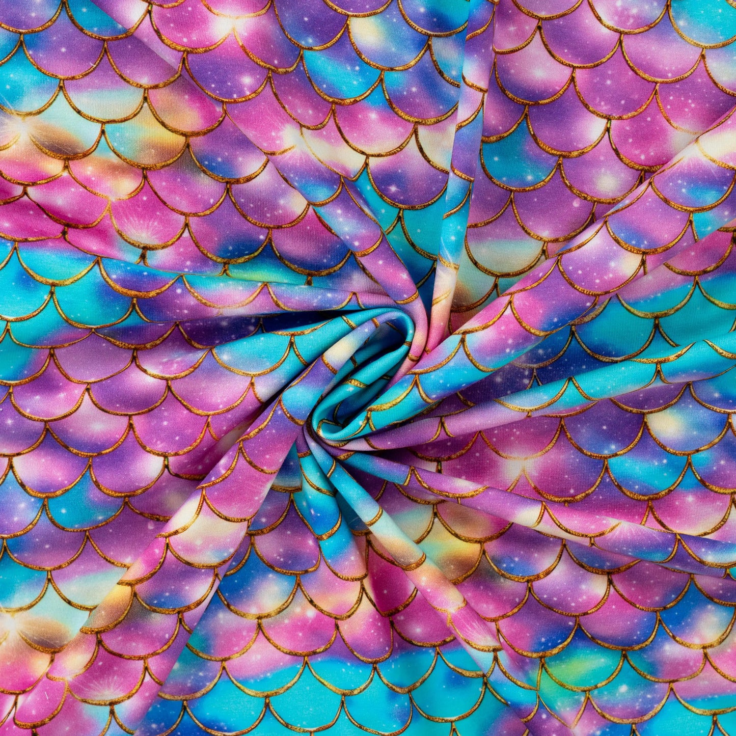 Jersey bunte Fischschuppen